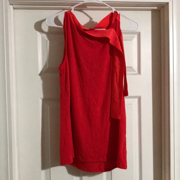 2/$10 Banana Republic Red Dress Tank - Picture 1 of 6